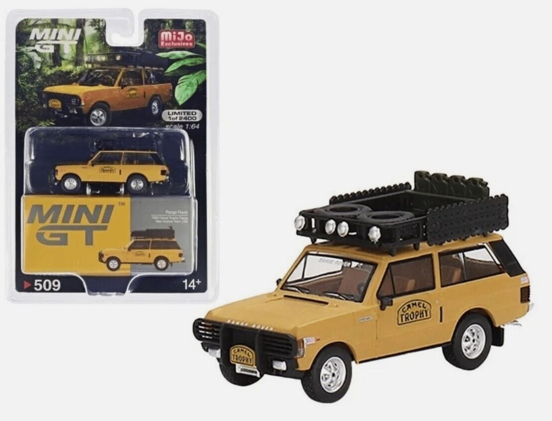 MINI GT Range Rover 1982 Camel Trophy Papua New Guinea MGT00509 MIJO ...