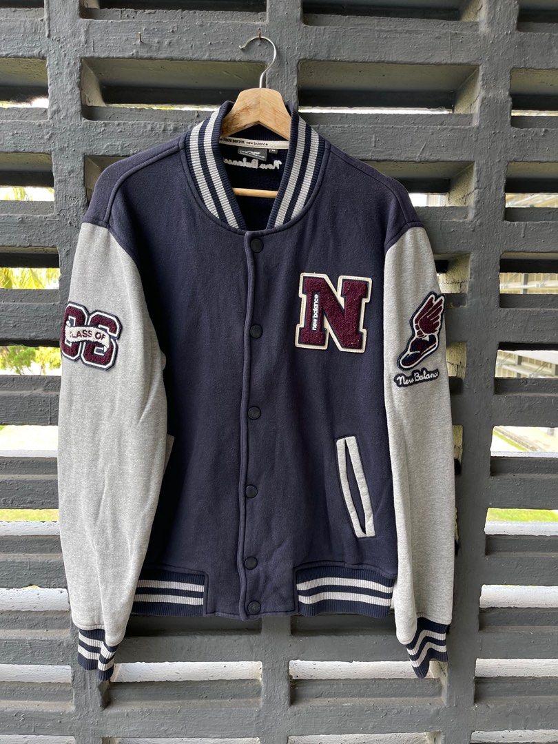 New balance varsity jacket discount