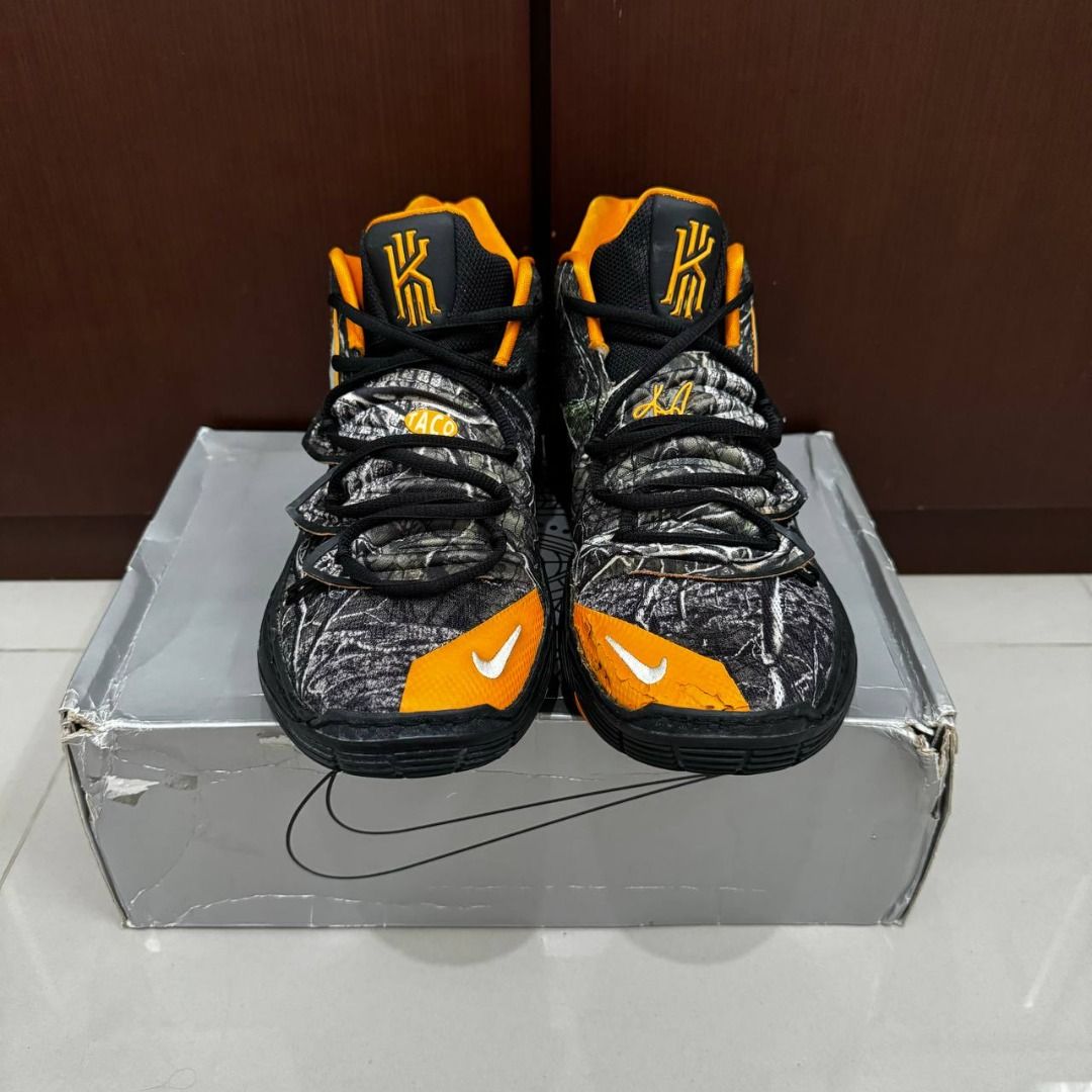 Kyrie 5 camo orange cheap