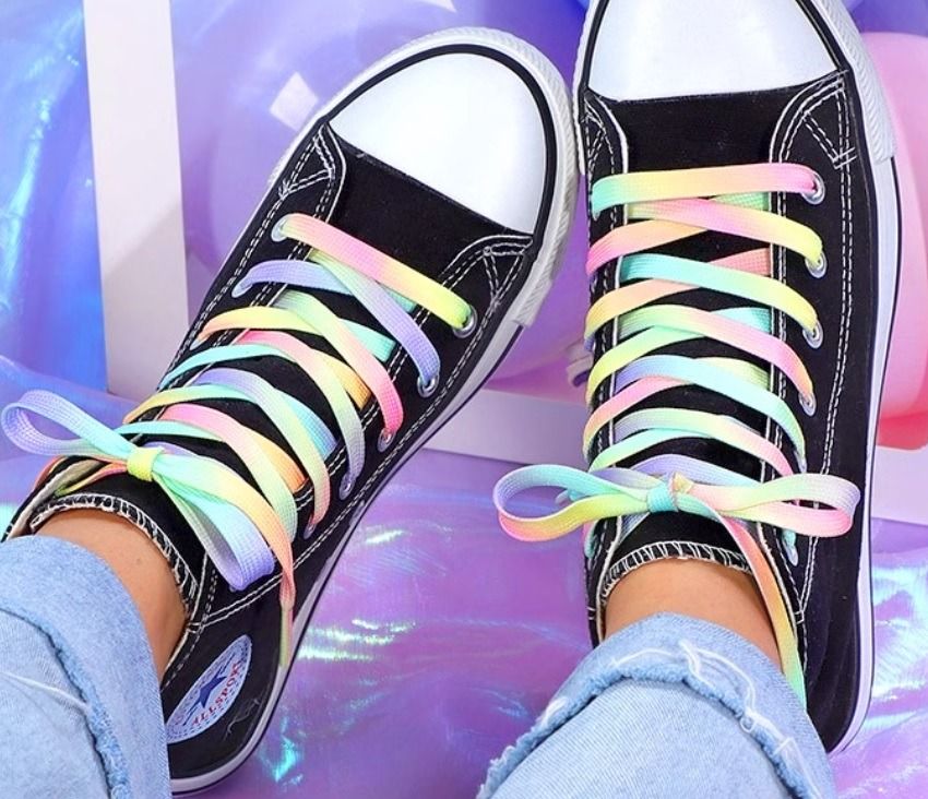 Ombre Shoe Laces for Sneakers Sports Shoes