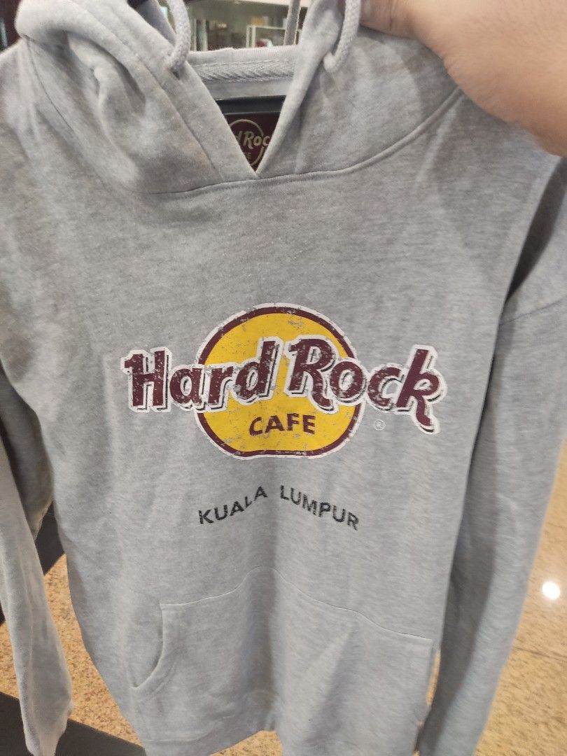 Hard rock hoodie grey store