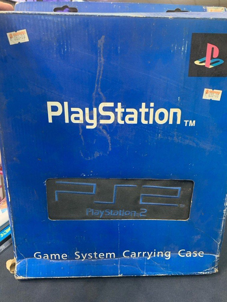 PS2 Game Syatem Carrying Case (Category: Cases & Covers) located in Pasay City. Submitted by ayinong2 (Listing ID 1322597921, Image 3). Description: item is brand new with signs of aging collectible pm for order.
