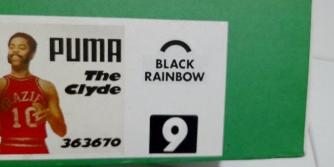 PUMA CLYDE x BLACK RAINBOW COMPLETE WITH BOX