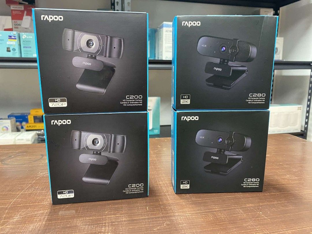 Rapoo C200 720p HD USB Webcam (Category: Webcams) located in Pasig City. Submitted by techubstoreandaccessories (Listing ID 1322728994, Image 2). Description: Rapoo C200 720p HD USB Webcam Ready for Pick Up / Delivery ‼️ 📌 DETAILS: ✅Actual Picture Posted. ✅BRAND NEW & ORIGINAL. ✅7 Days Replacement for Factory Defects and 1year Warranty. (Terms and conditions apply) --------------------------------------- PAYMENTS/DELIVERIES 💸🛵🚘 ✅MOP: Cash, BD