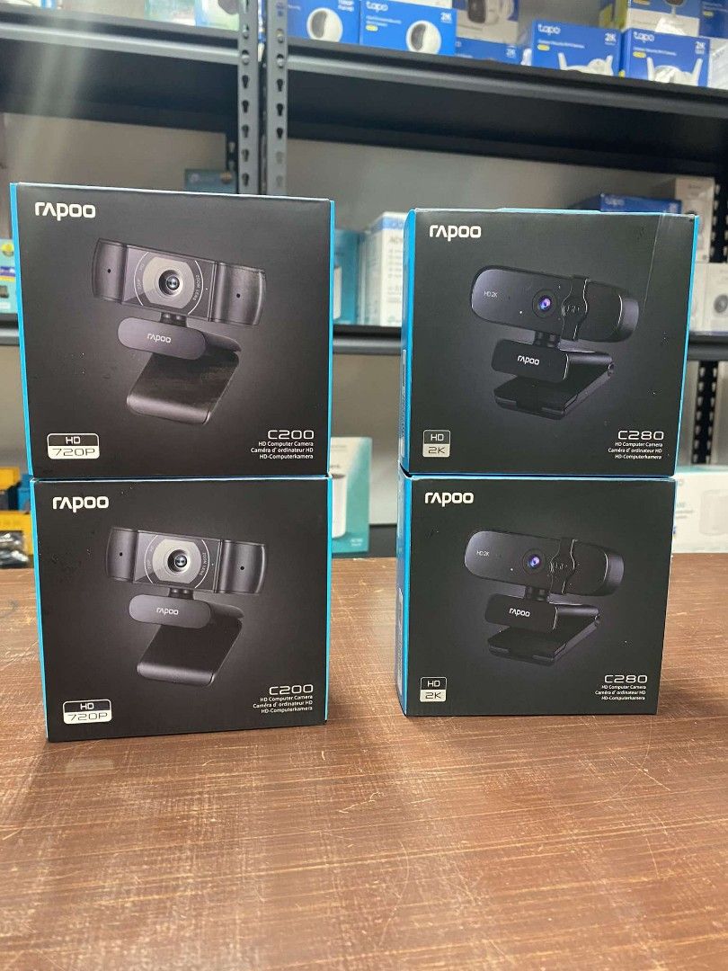 Rapoo C200 720p HD USB Webcam (Category: Webcams) located in Pasig City. Submitted by techubstoreandaccessories (Listing ID 1322728994, Image 1). Description: Rapoo C200 720p HD USB Webcam Ready for Pick Up / Delivery ‼️ 📌 DETAILS: ✅Actual Picture Posted. ✅BRAND NEW & ORIGINAL. ✅7 Days Replacement for Factory Defects and 1year Warranty. (Terms and conditions apply) --------------------------------------- PAYMENTS/DELIVERIES 💸🛵🚘 ✅MOP: Cash, BD