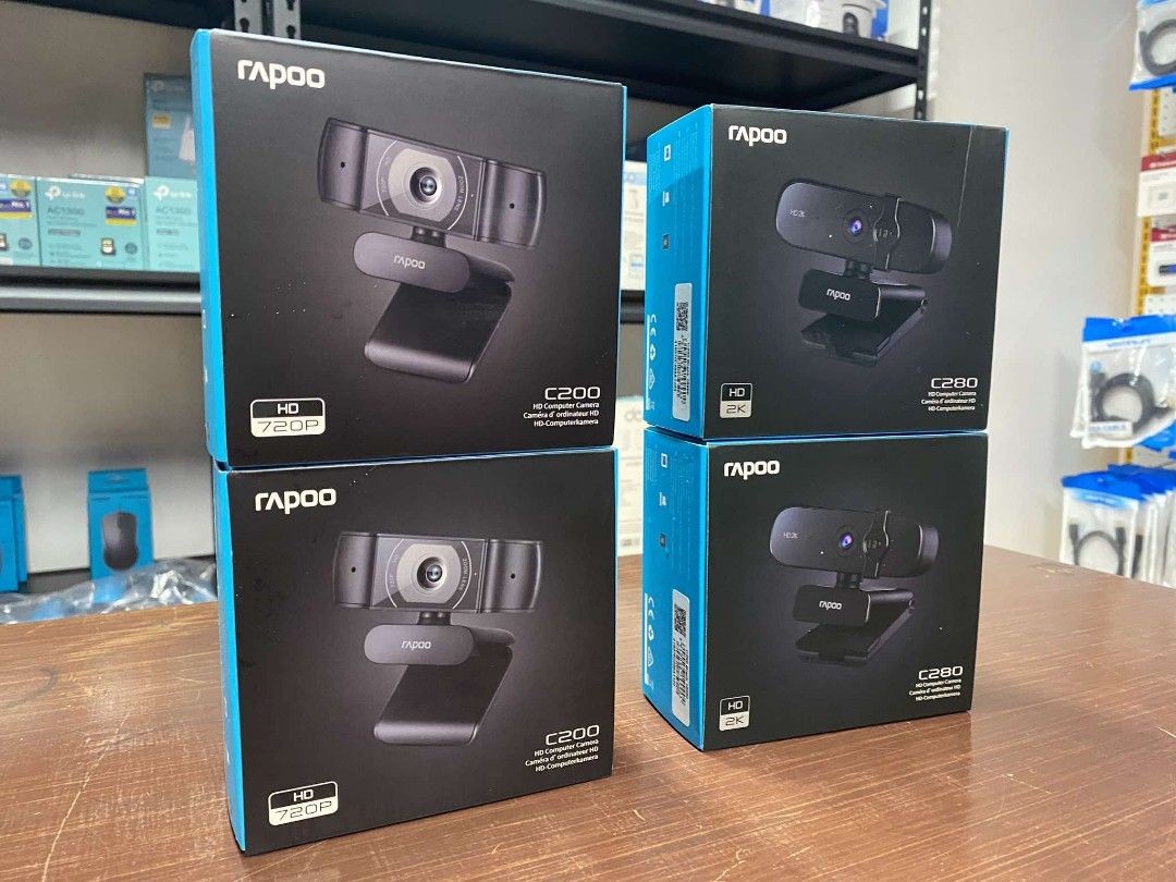 Rapoo C200 720p HD USB Webcam (Category: Webcams) located in Pasig City. Submitted by techubstoreandaccessories (Listing ID 1322728994, Image 3). Description: Rapoo C200 720p HD USB Webcam Ready for Pick Up / Delivery ‼️ 📌 DETAILS: ✅Actual Picture Posted. ✅BRAND NEW & ORIGINAL. ✅7 Days Replacement for Factory Defects and 1year Warranty. (Terms and conditions apply) --------------------------------------- PAYMENTS/DELIVERIES 💸🛵🚘 ✅MOP: Cash, BD