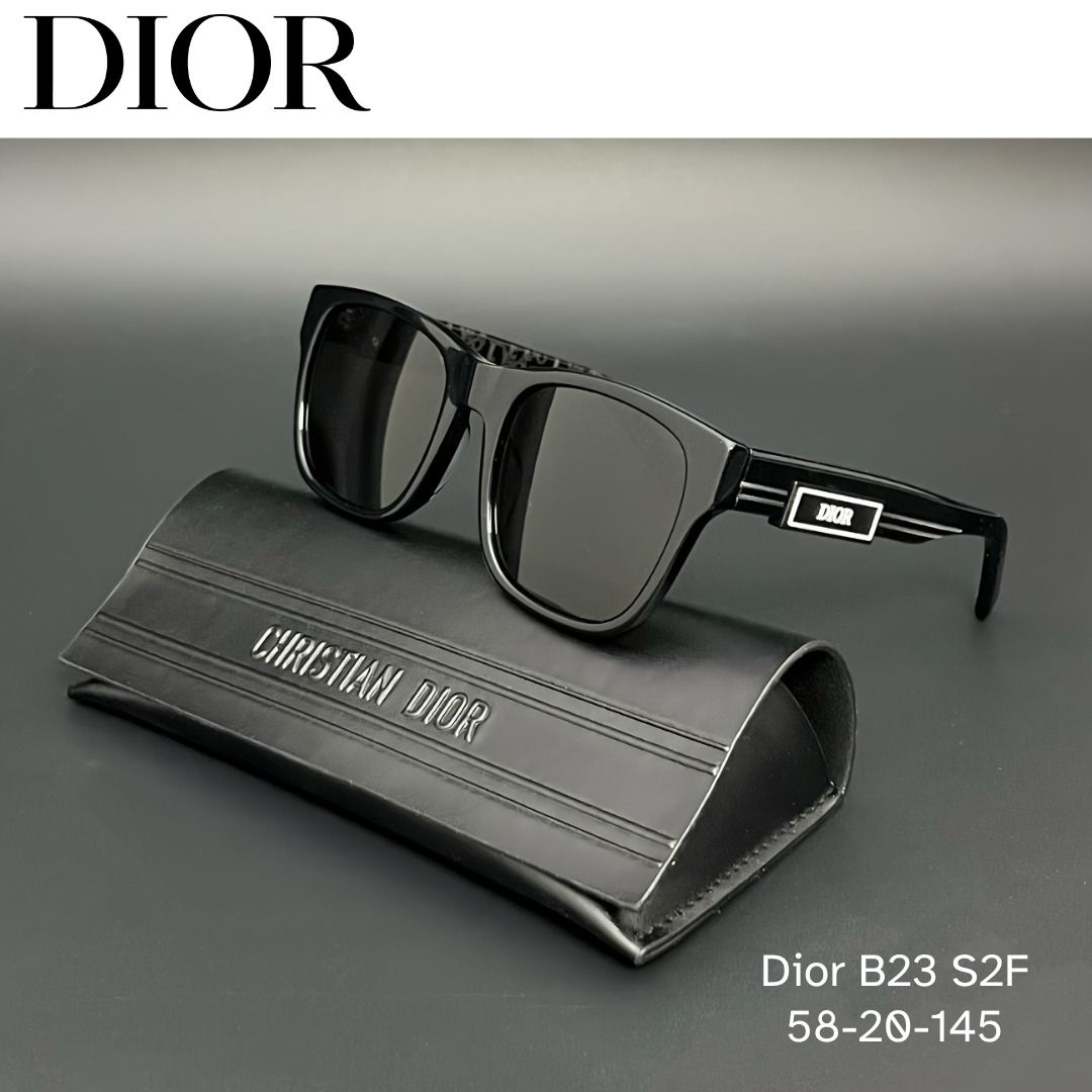 ディオール B23 S2F ウェリントンフレームサングラス メンズ 58□20 145 Explore Christian Dior B23 S2F Unisex Sunglasses 58-20-145