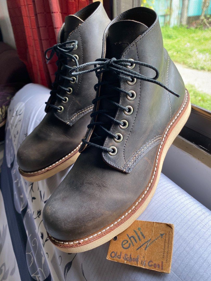 【美品】REDWING (レッドウィング) 8190チャコール ラフ＆タフ 9D 良品 12年】レッドウィング 8190 アイリッシュセッター チャコール