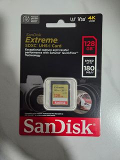 SanDisk Extreme SDXC 128GB 存儲卡64084953352451110