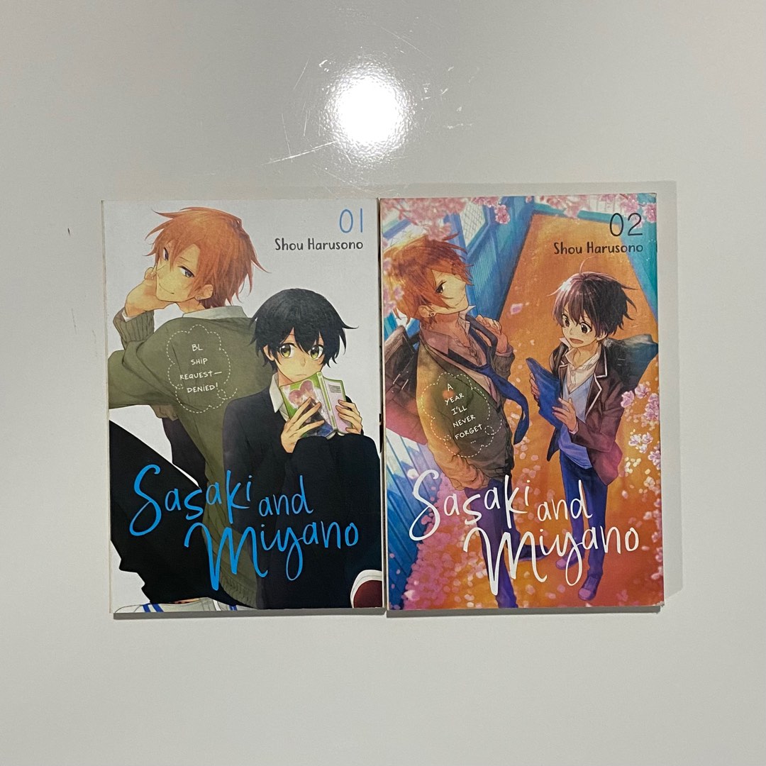 Sasaki And Miyano Volume 10 English Sasaki And Miyano Eng Manga Vol 1 & 2, Hobbies & Toys, Books