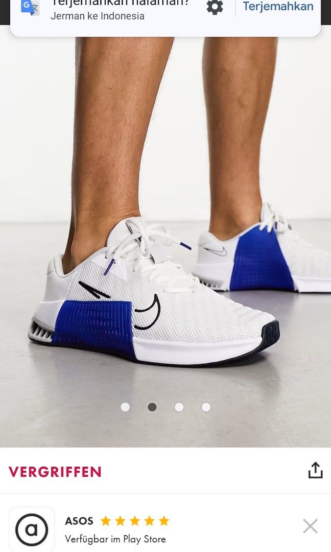 asos nike metcon