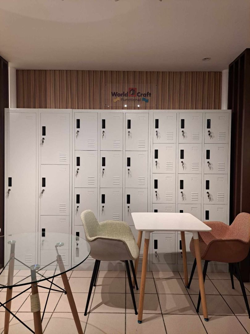 Single 3 Door Steel Locker, Furniture & Home Living, Office Furniture ...