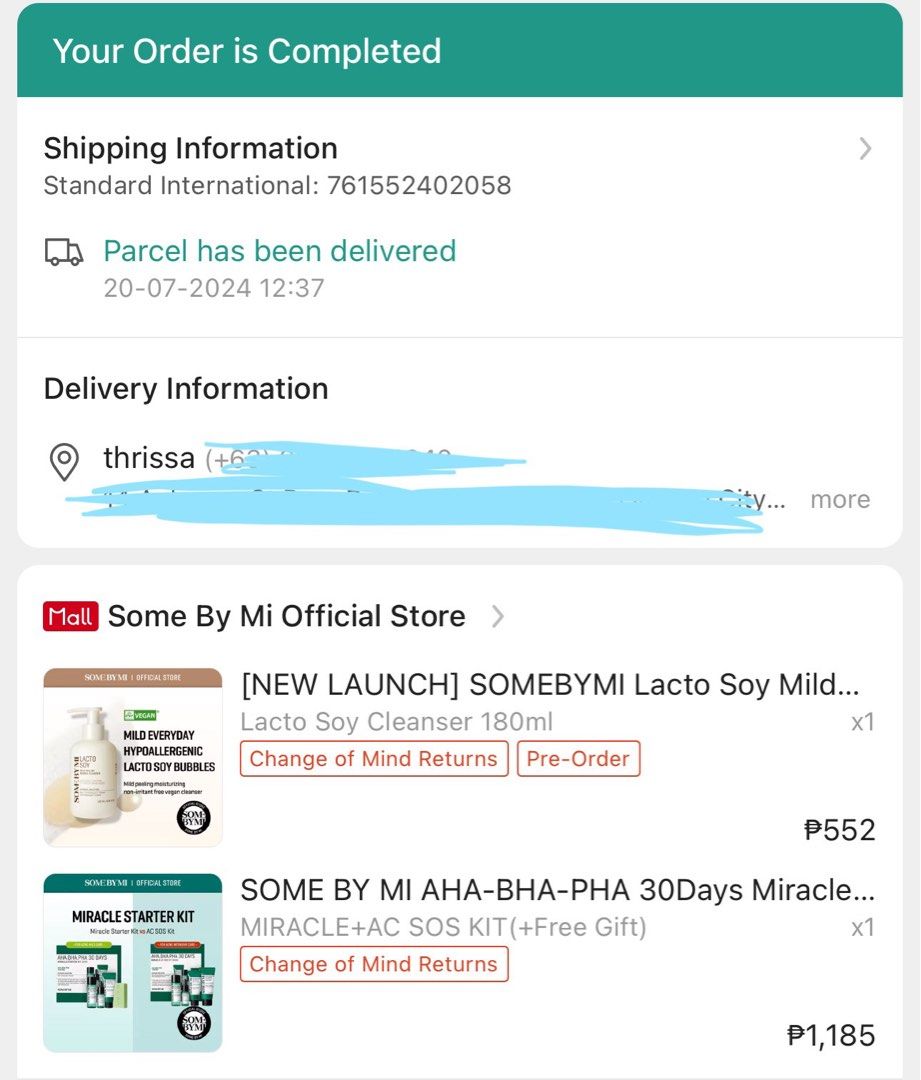 Some By Mi AHA-BHA-PHA 30 days Miracle Kit (Category: Face Care) located in Malabon City. Submitted by yao.ming (Listing ID 1322719825, Image 2). Description: never opened huhu bnew rfs IMPULSEEEE BUYYYY.