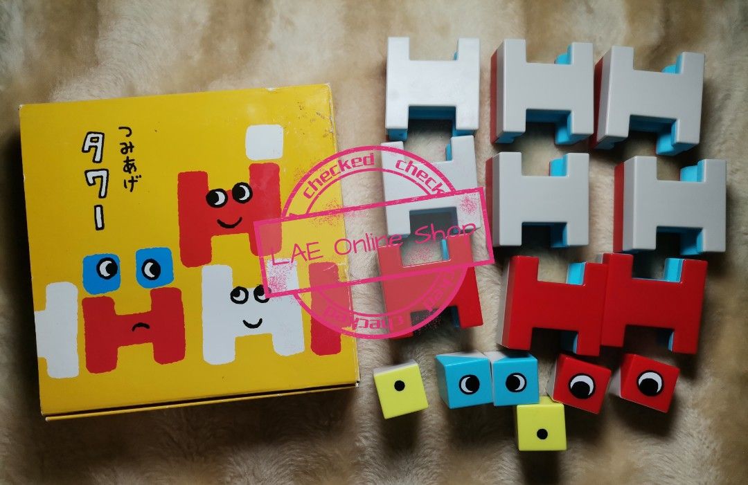 Stacking Tower Blocks (Category: Educational & Learning Toys) located in Taguig. Submitted by lae.onlineshop (Listing ID 1322649676, Image 1). Description: Stacking Tower Blocks (Benesse) Kodomo Challenge Educational pocket toy Complete/Good as new Issue: may konting dumi yung box, AS IS. FULL SHAPI CHECKOUT AVAIL. TRANSACTION FEES APPLY. ‼️1 DAY RESERVATION ONLY‼️.
