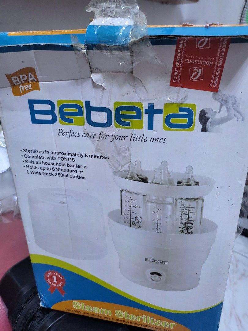 Steam Bottle sterelizer (Category: Chilled & Frozen Food) located in Las Pinas. Submitted by peloveditems (Listing ID 1322631035, Image 1). Description: .