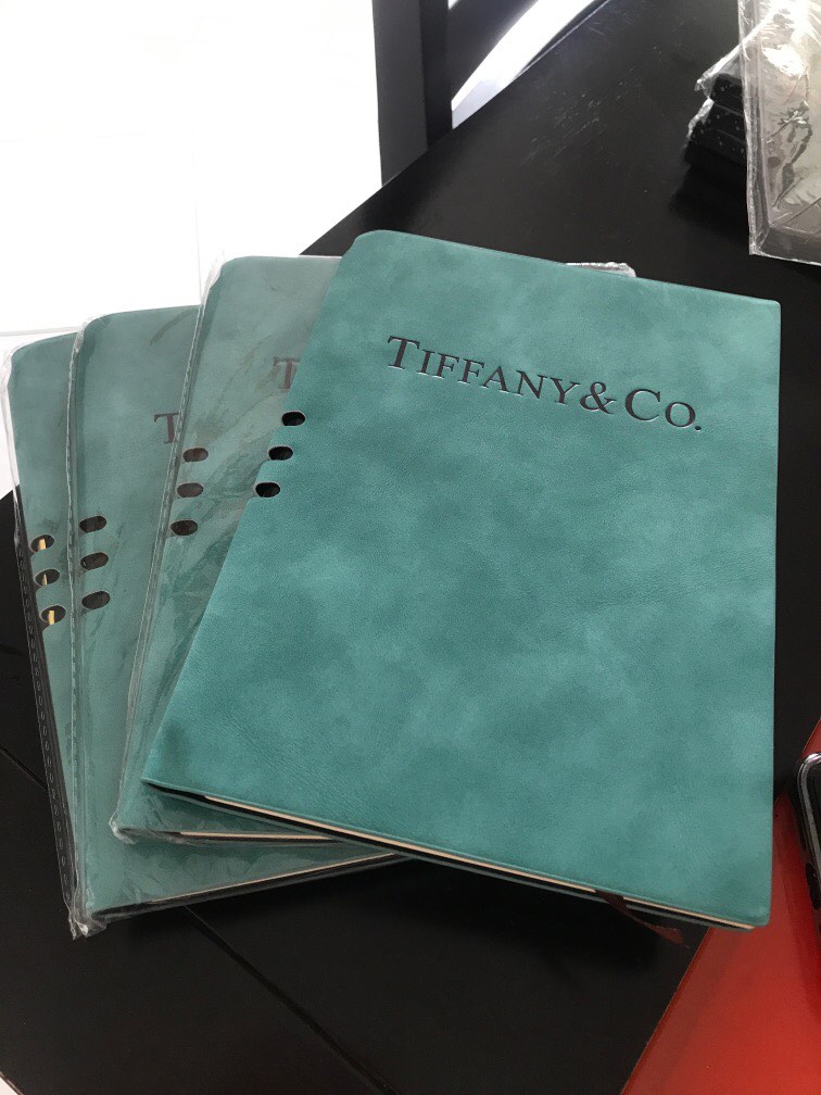 Tiffany Co notebook brand gift