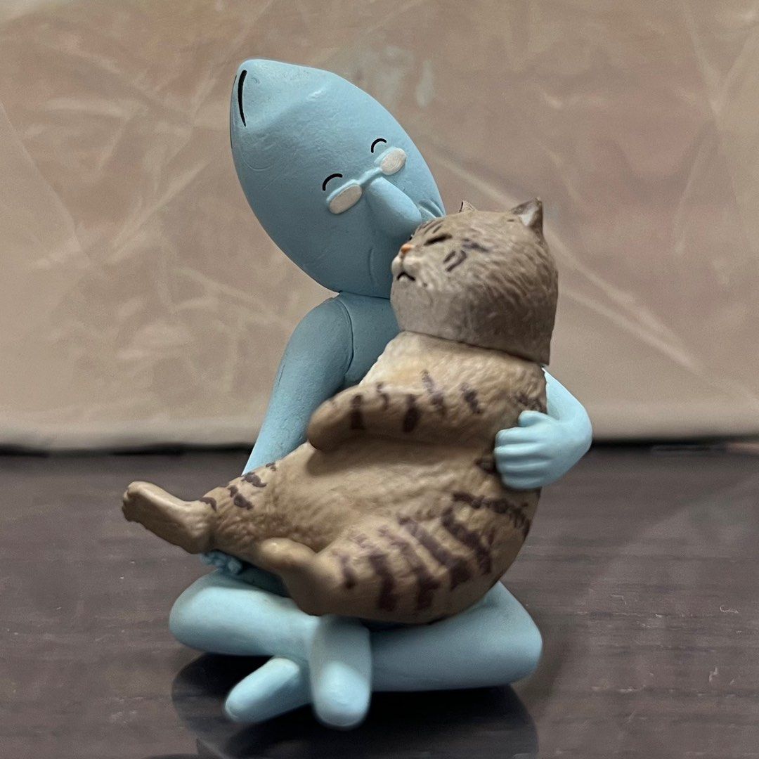 多款扭蛋（肌肉柴犬、躺平動物、杯緣子、Tom & Jerry）, 興趣及遊戲, 玩具& 遊戲類- Carousell