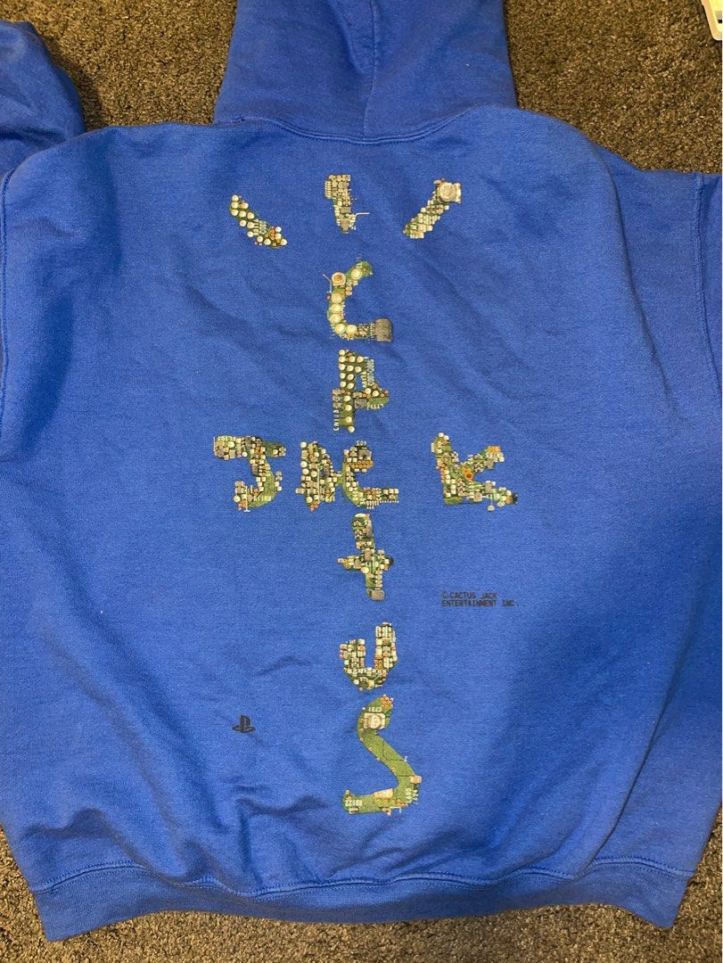 travis scott playstation motherboard hoodie
