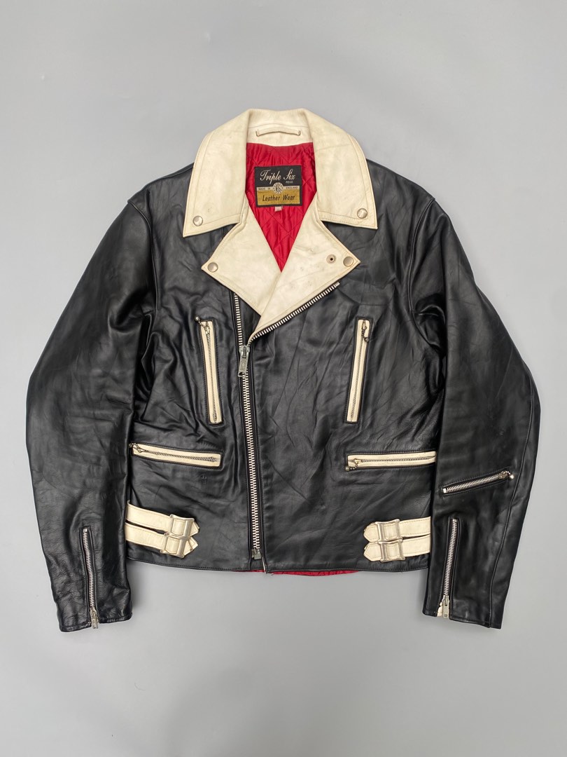 ジャックローズ JACKROSE ホースハイド ダブルライダース 馬革