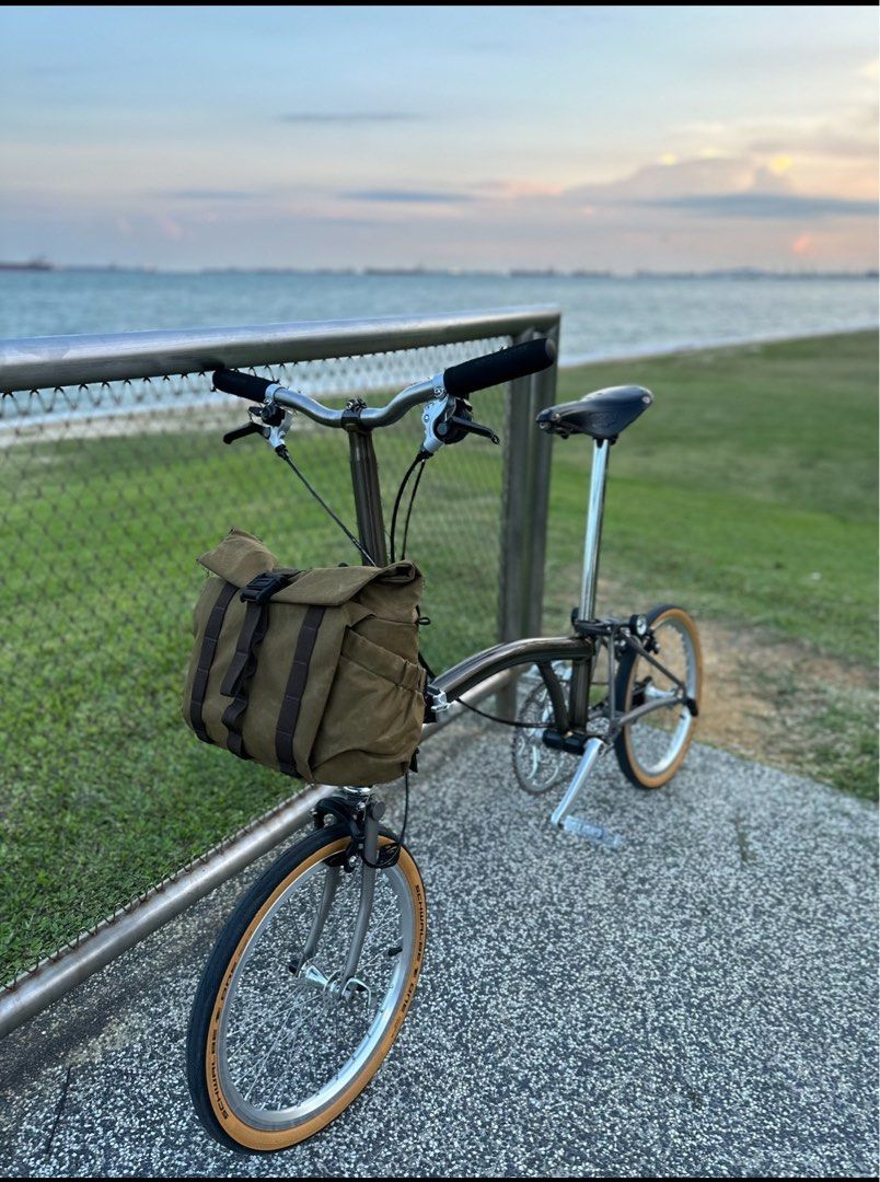 UPGRADED 5 Speed S2L X Titanium Brompton Sports Equipment Bicycles Parts Bicycles on Carousell