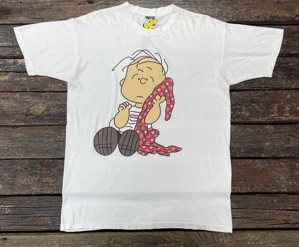 Charlie brown supreme louis vuitton shirt best sale