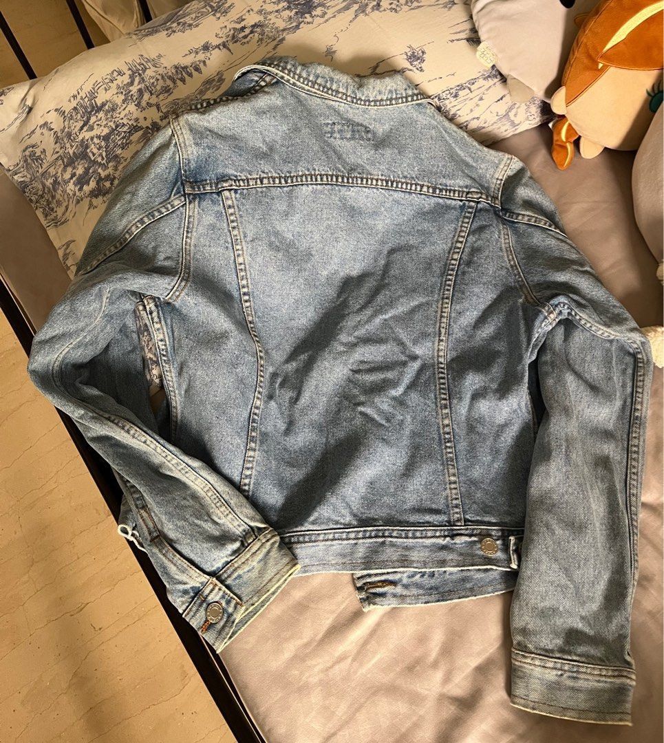 Lee oversized denim jacket hot sale