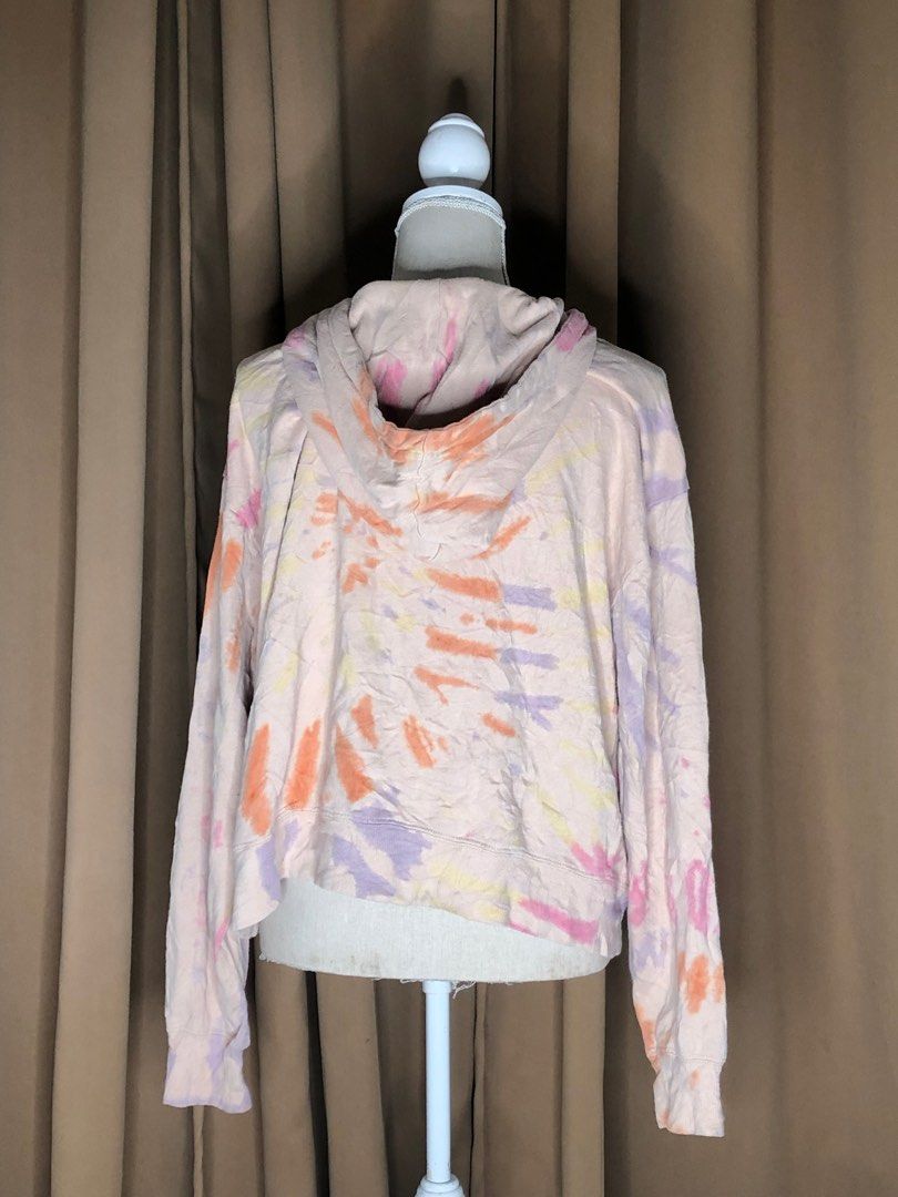 Wild fable tie dye hoodie top