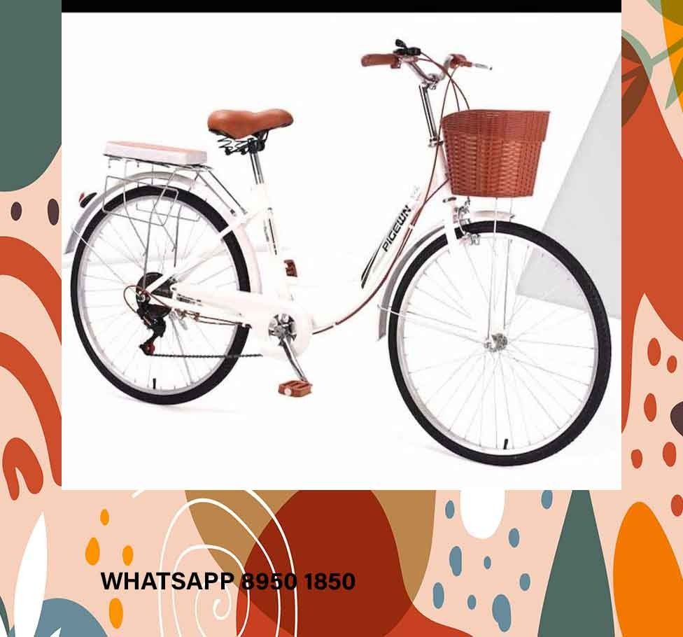 Lady riding bike with baby in bag cheap