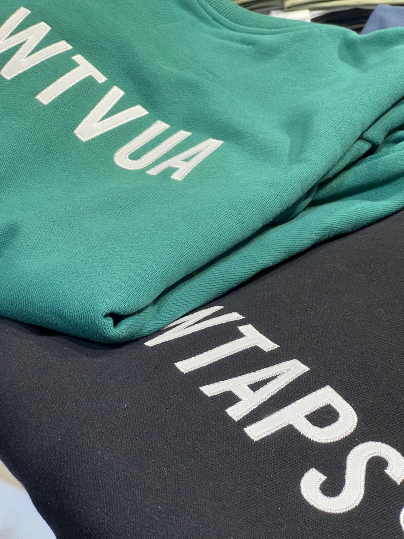 WTAPS 241ATDT-CSM01 SIGN / SWEATER / COTTON. TSSC