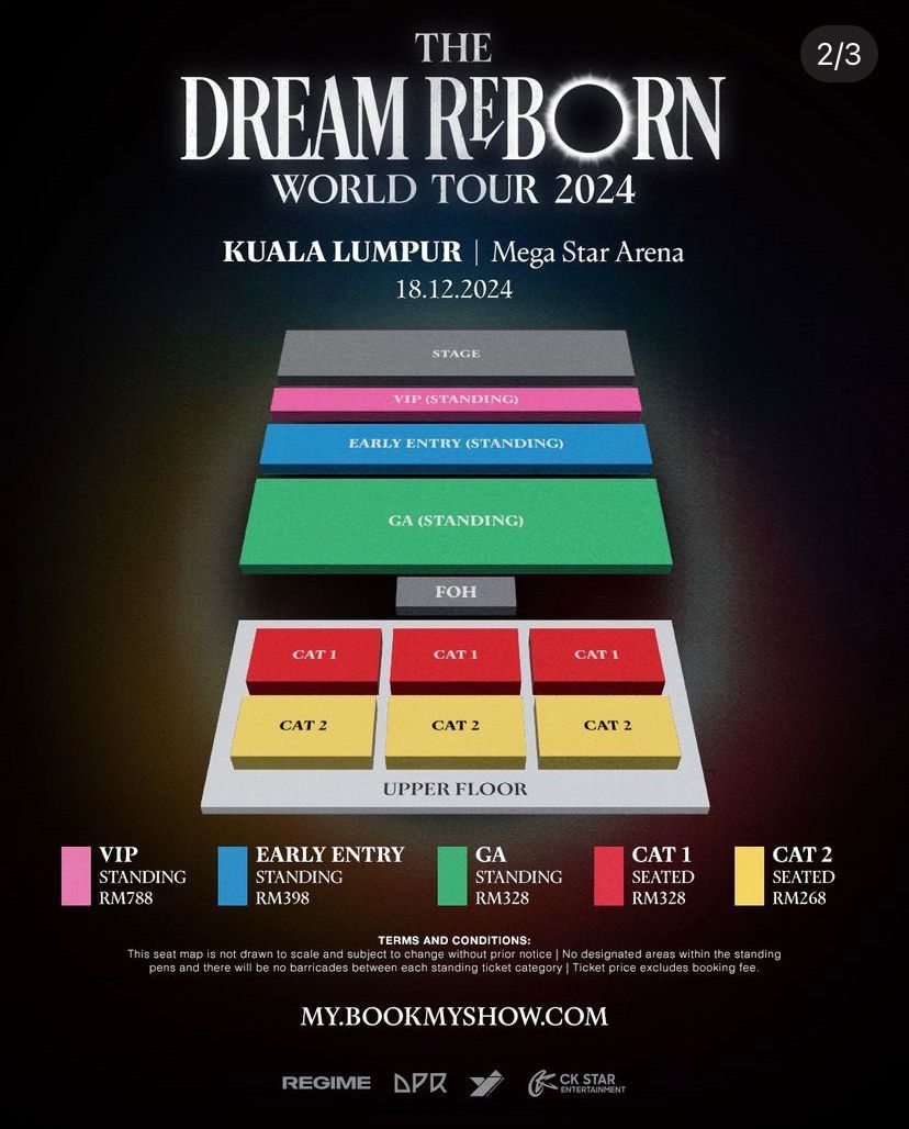 WTS DPR World Tour Ticket, Tickets & Vouchers, Event Tickets on Carousell