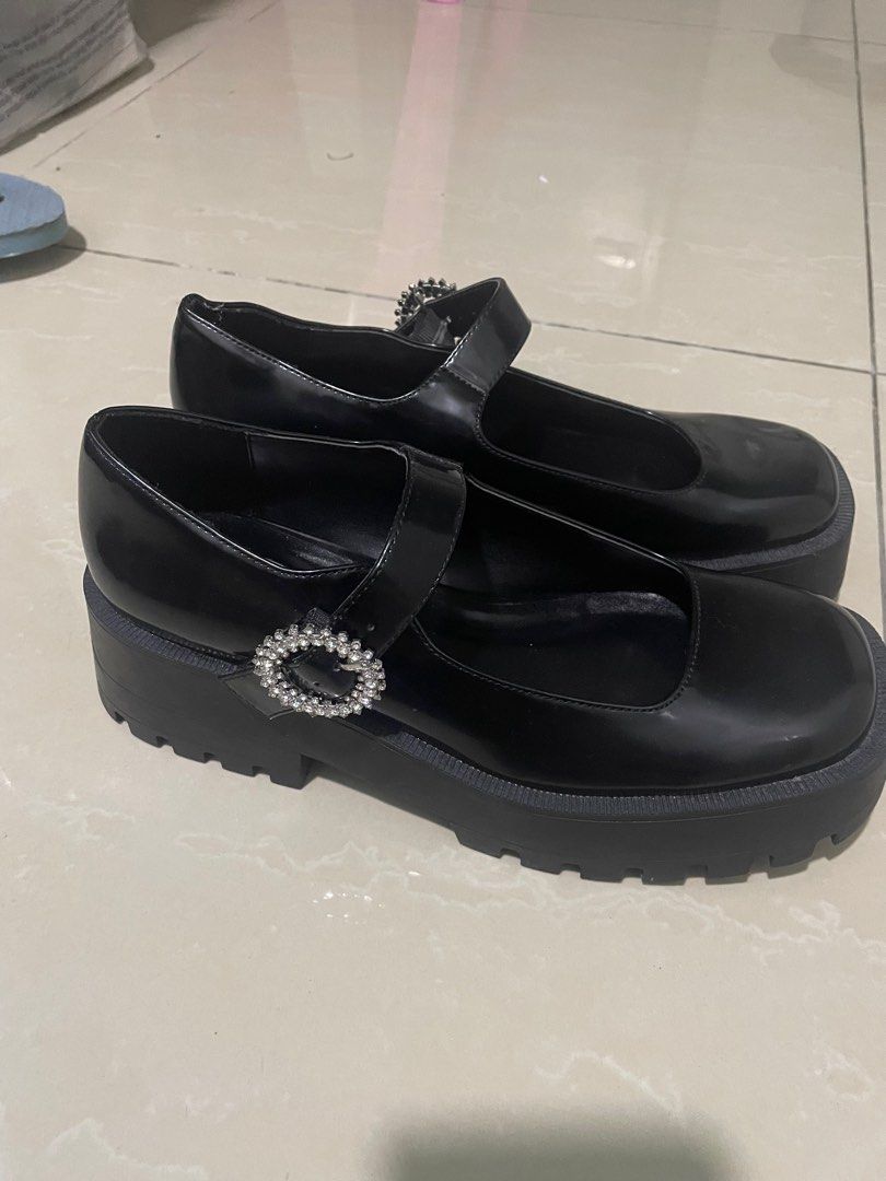 ZARA Black Chunky Heels