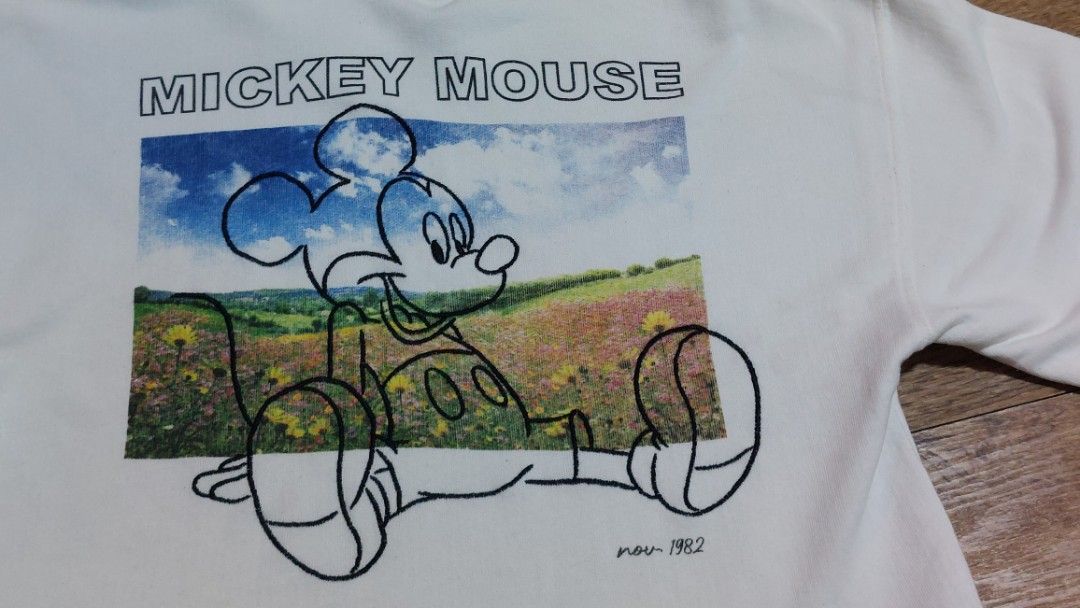 Zara Disney Mickey Mouse Pull over Sweetshirt Hoodie Kids Size 13 14