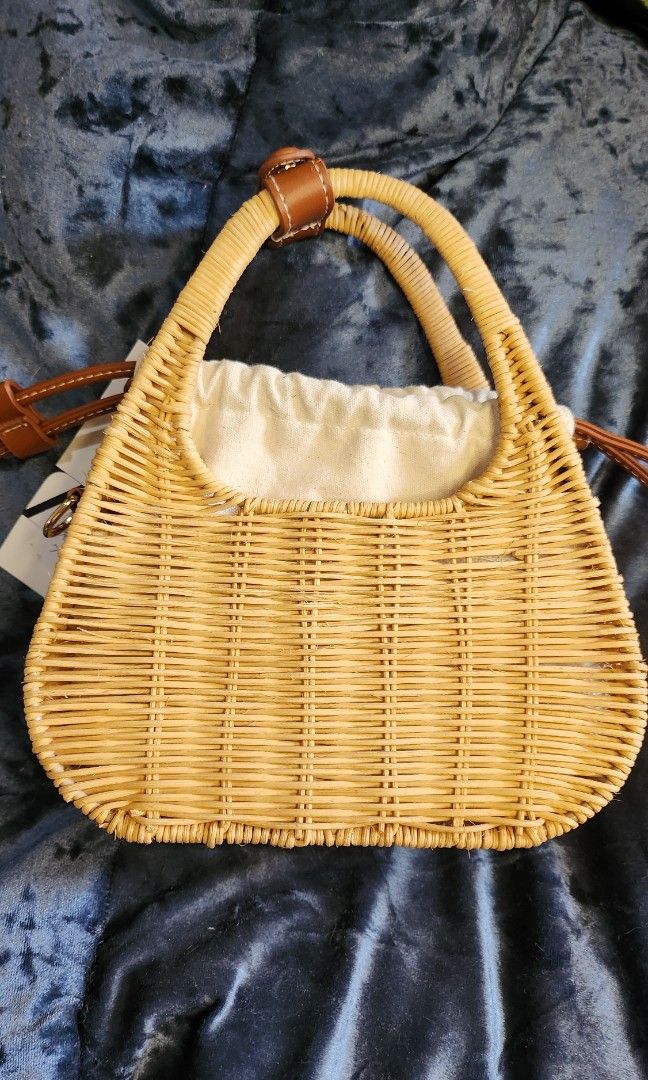 Zara Rattan Bag
