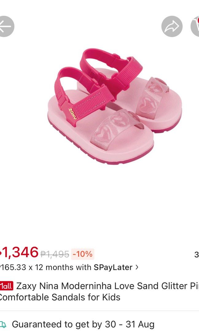 Zaxy baby sandals on sale