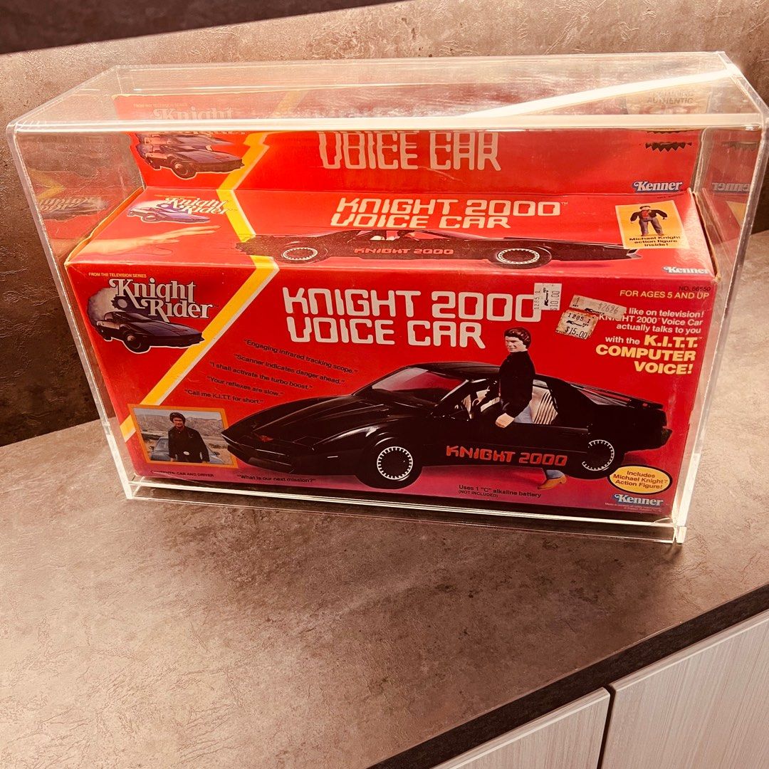 1983 Kenner Knight Rider Knight 2000 Voice Car K.I.T.T. MIB unused