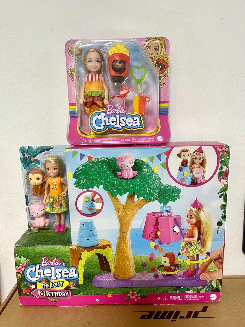 Barbie chelsea birthday party playset clearance