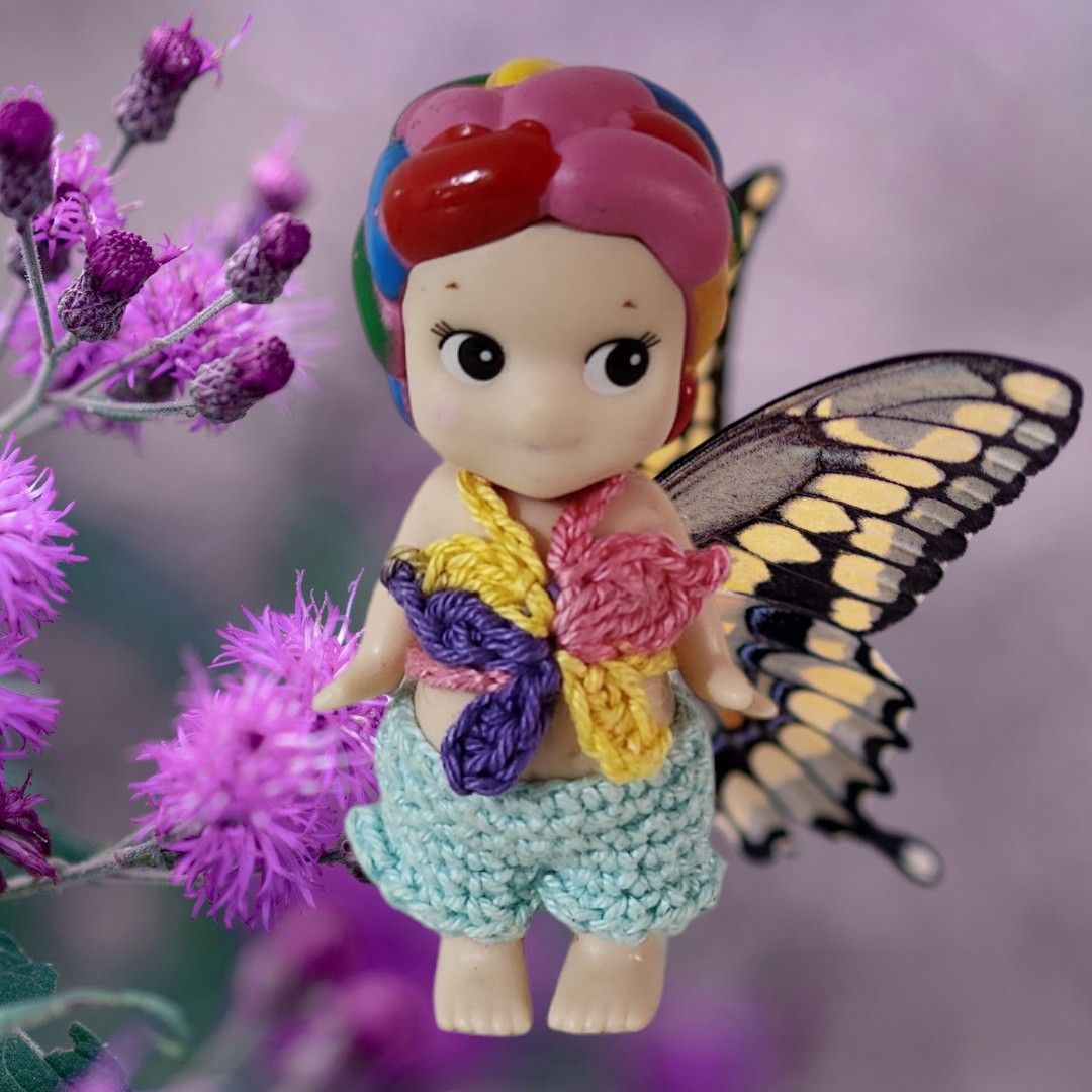 6pcs 185 Crochet butterfly (Category: Babies & Kids Fashion) located in Cebu City. Submitted by jingkybalt03584 (Listing ID 1317987772, Image 1). Description: crochet sonny angel butterfly outfit for only 185 pesos each we also accept customize order and bulk order. just send me a messge.