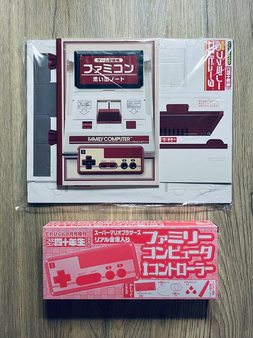 全新 ファミコン Famicom Nintendo 四十年生 任天堂 紅白機 四十週年特刊, 興趣及遊戲, 書本 & 文具, 雜誌 ...