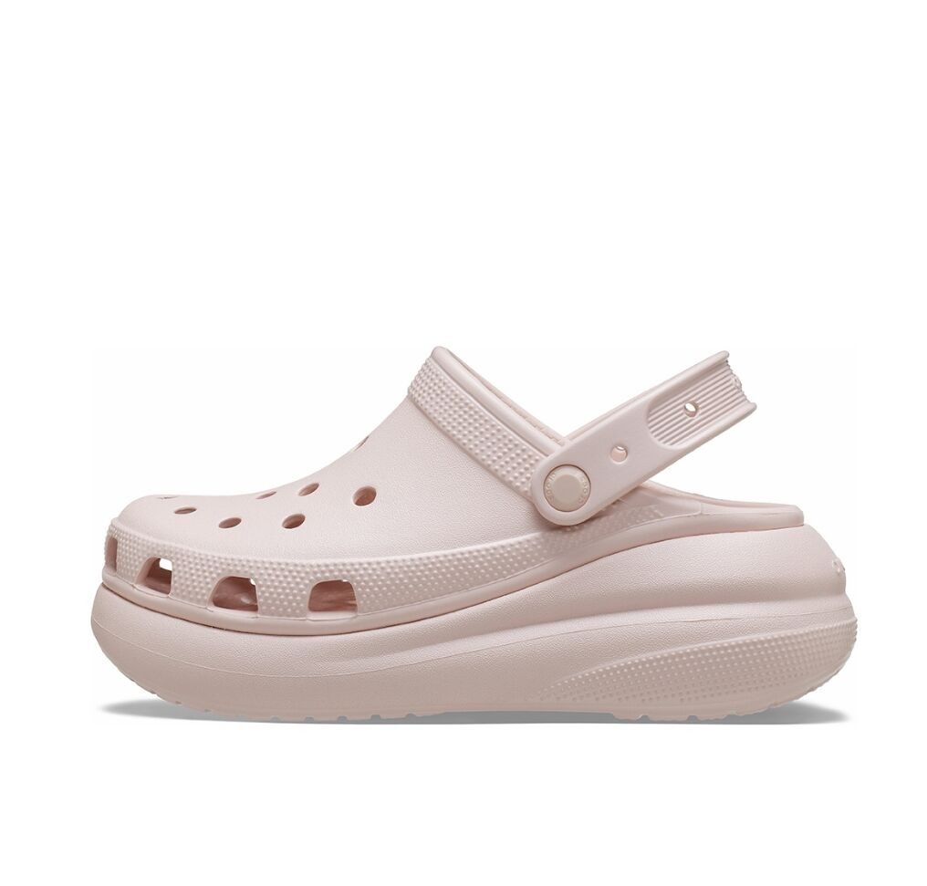 🏆💎認證商家🏆💎 crocs classic clog Puffs 泡芙bone white 粉紅色