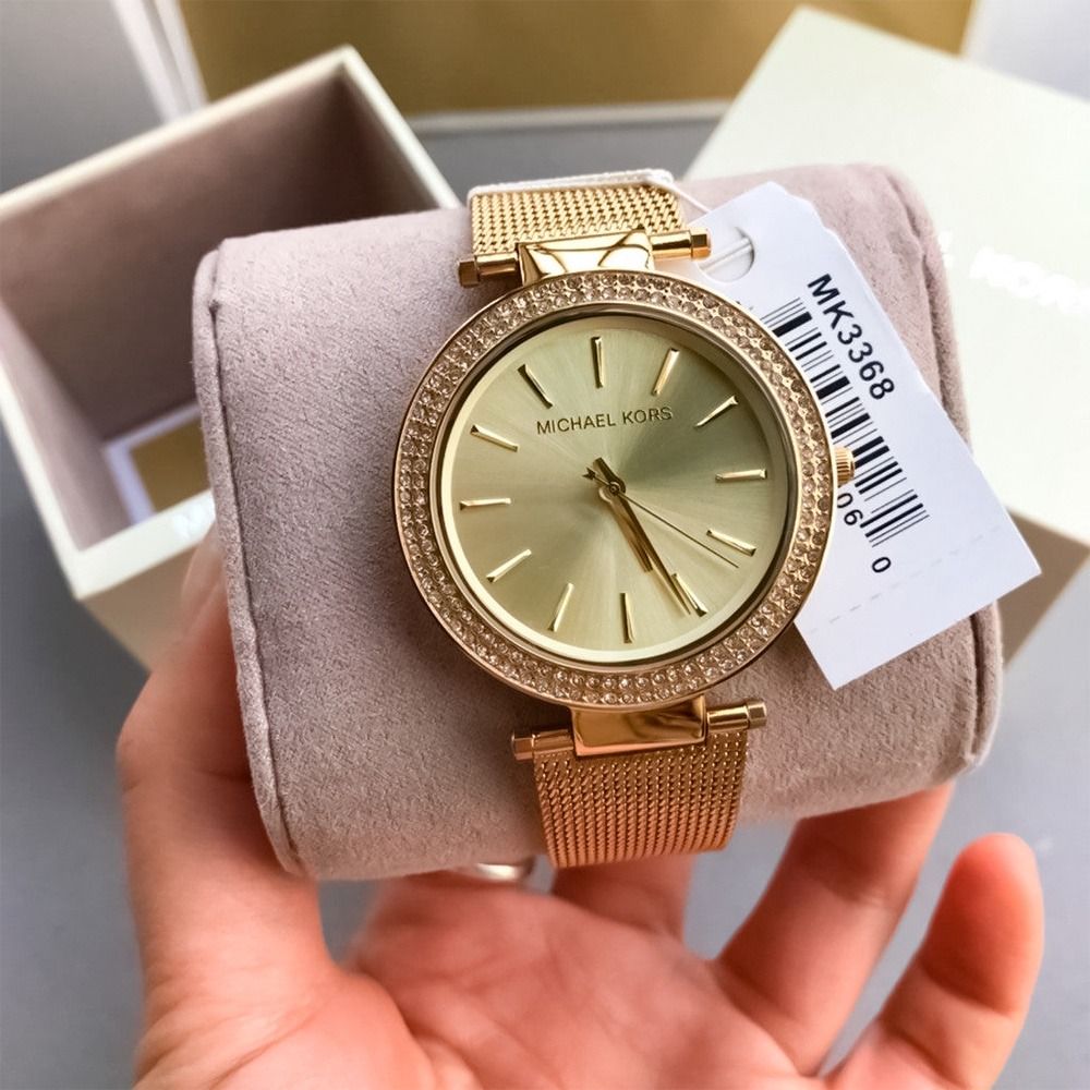 GREAT DEALS Michael Kors Women s Darci Gold Tone Watch MK3368 Women s Fashion Watches Accessories Watches on Carousell