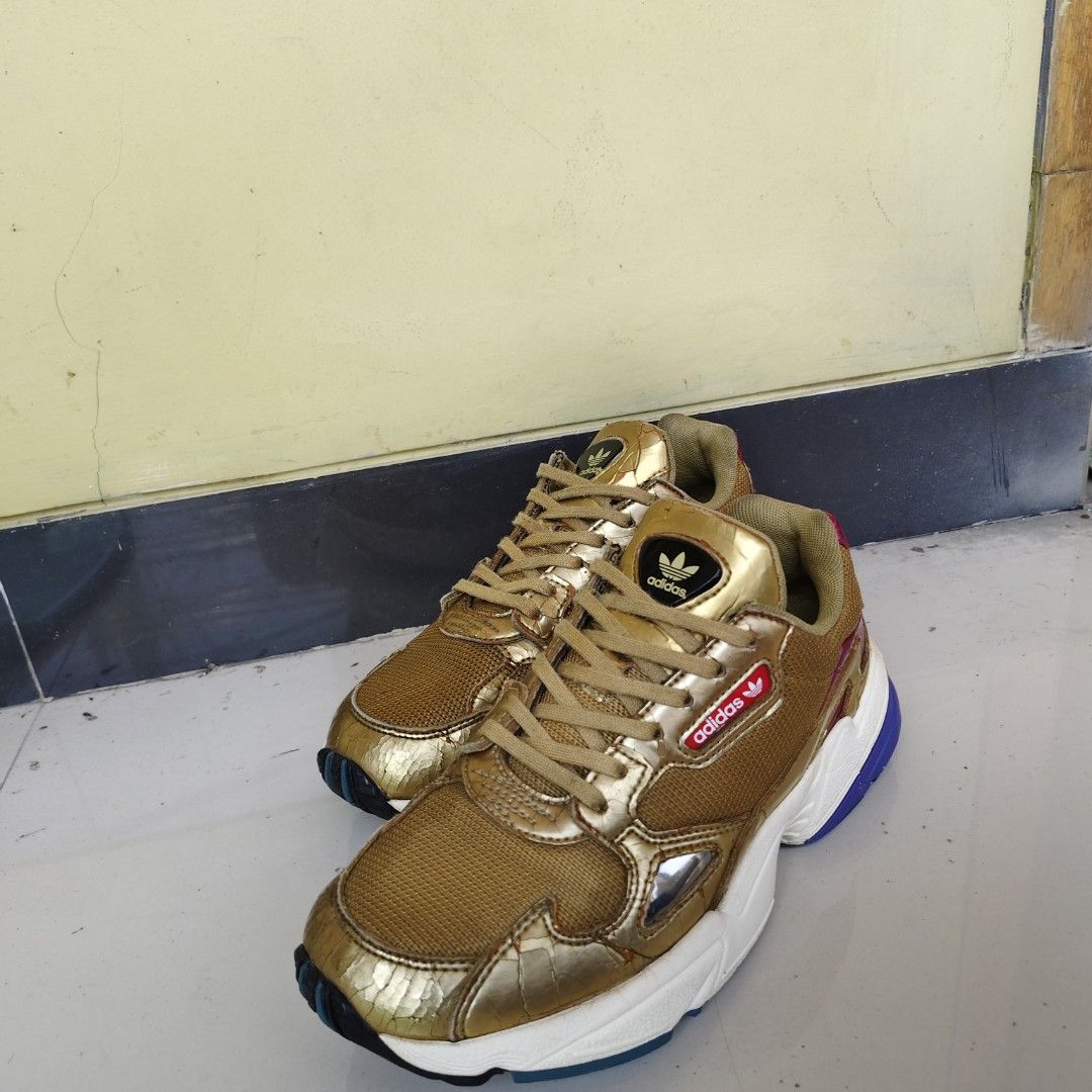 Adidas Falcon Gold as worn by Jennie Blackpink