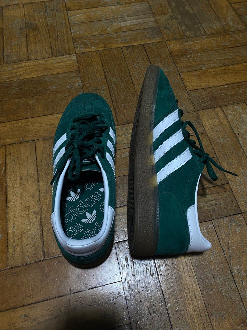 adidas Handball Spezial Core Green sneakers Men s Fashion Footwear Sneakers on Carousell