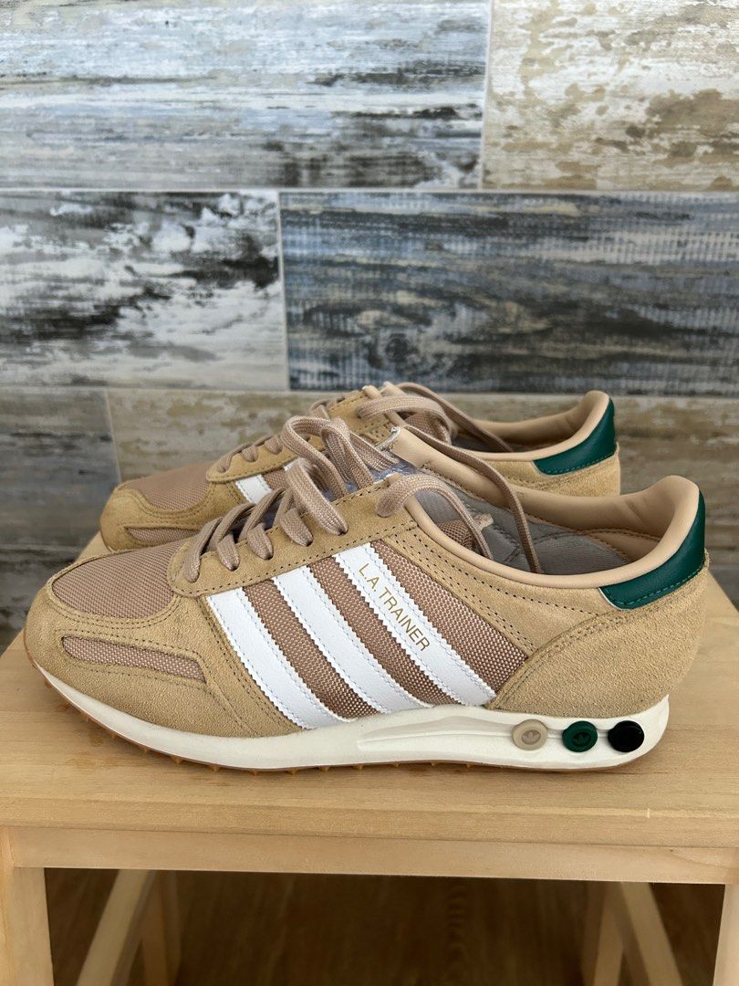 Adidas la trainer brown clearance