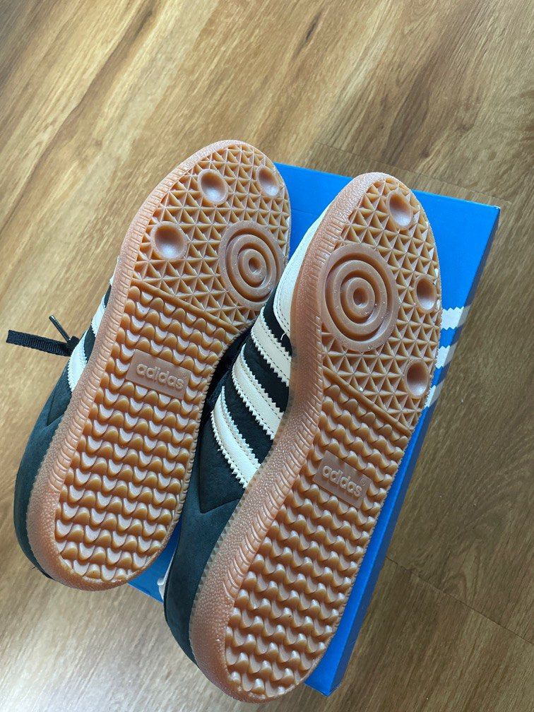 UK6] ADIDAS SAMBA OG W (core black / wonder white), Women's Fashion,  Footwear, Sneakers on Carousell