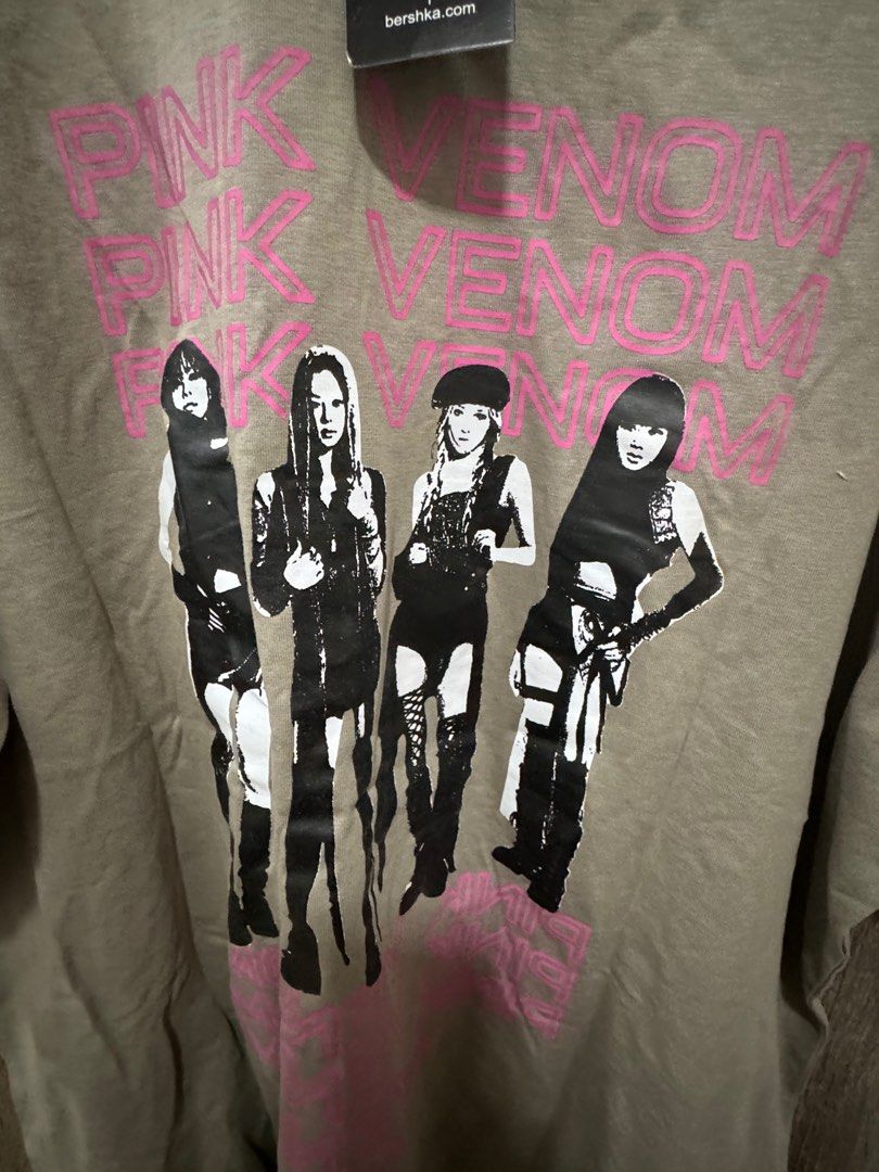 Blackpink Bershka Shirt Women s Fashion Tops Shirts on Carousell