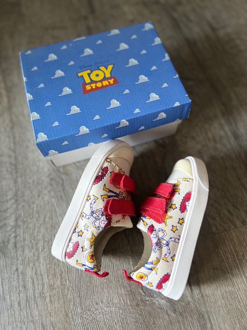 BN Clarks City Team Toy Story Shoes White