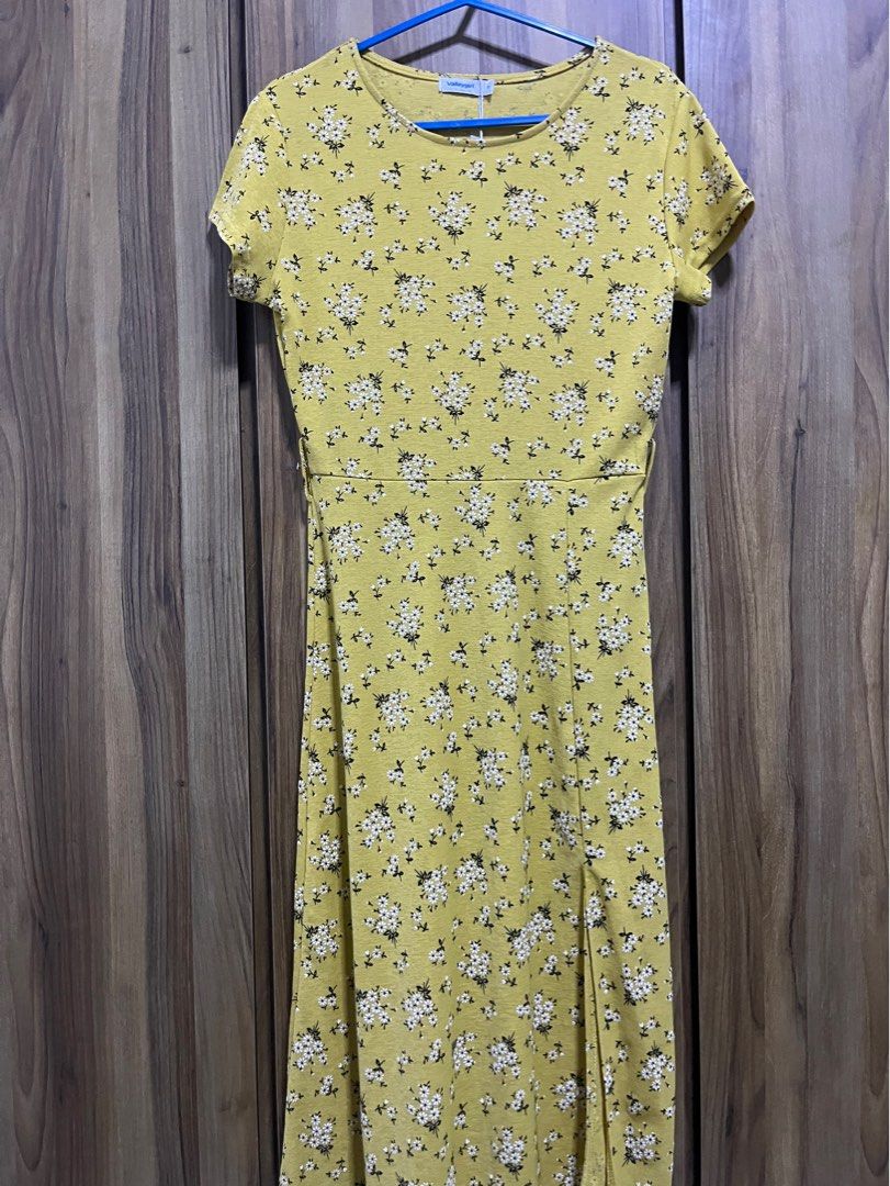 Valley girl yellow dress store