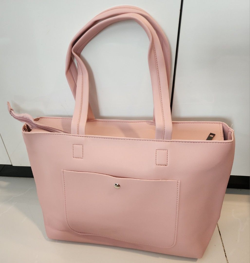 Pink tote storage clearance