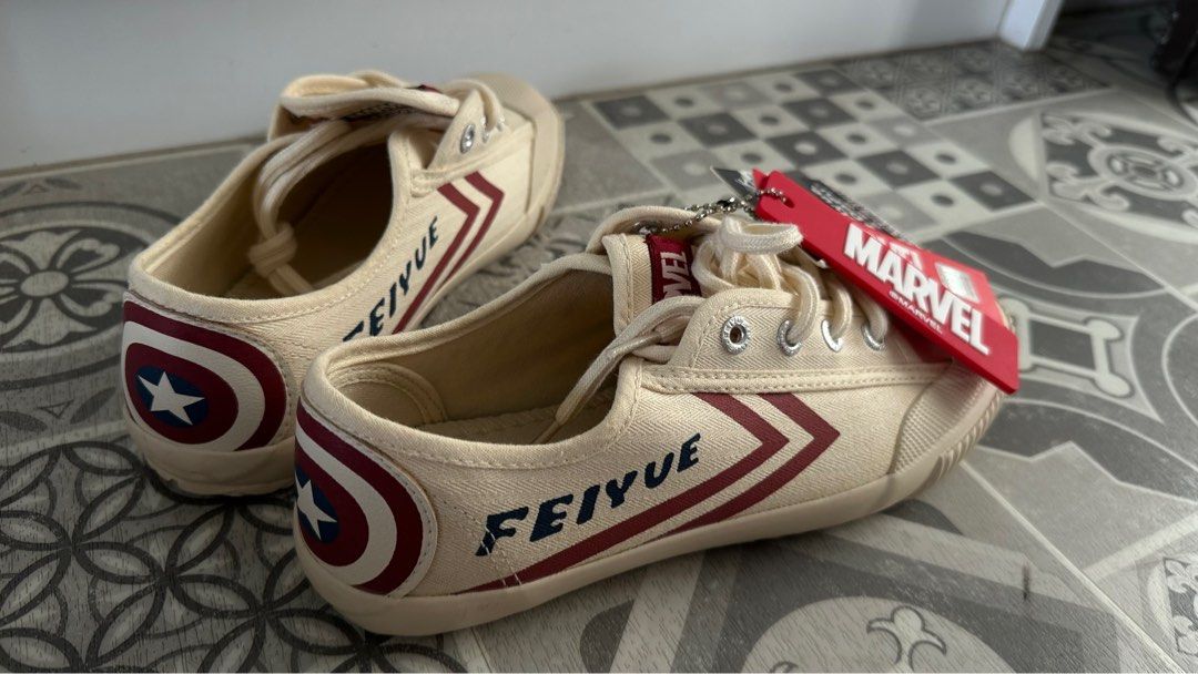 Brand new Feiyue women shoes Marvel series