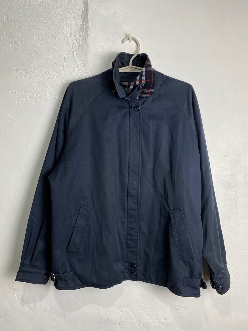 Burberry's cotton jacket, men's size XL cotton Beige type Vintage Second Hand